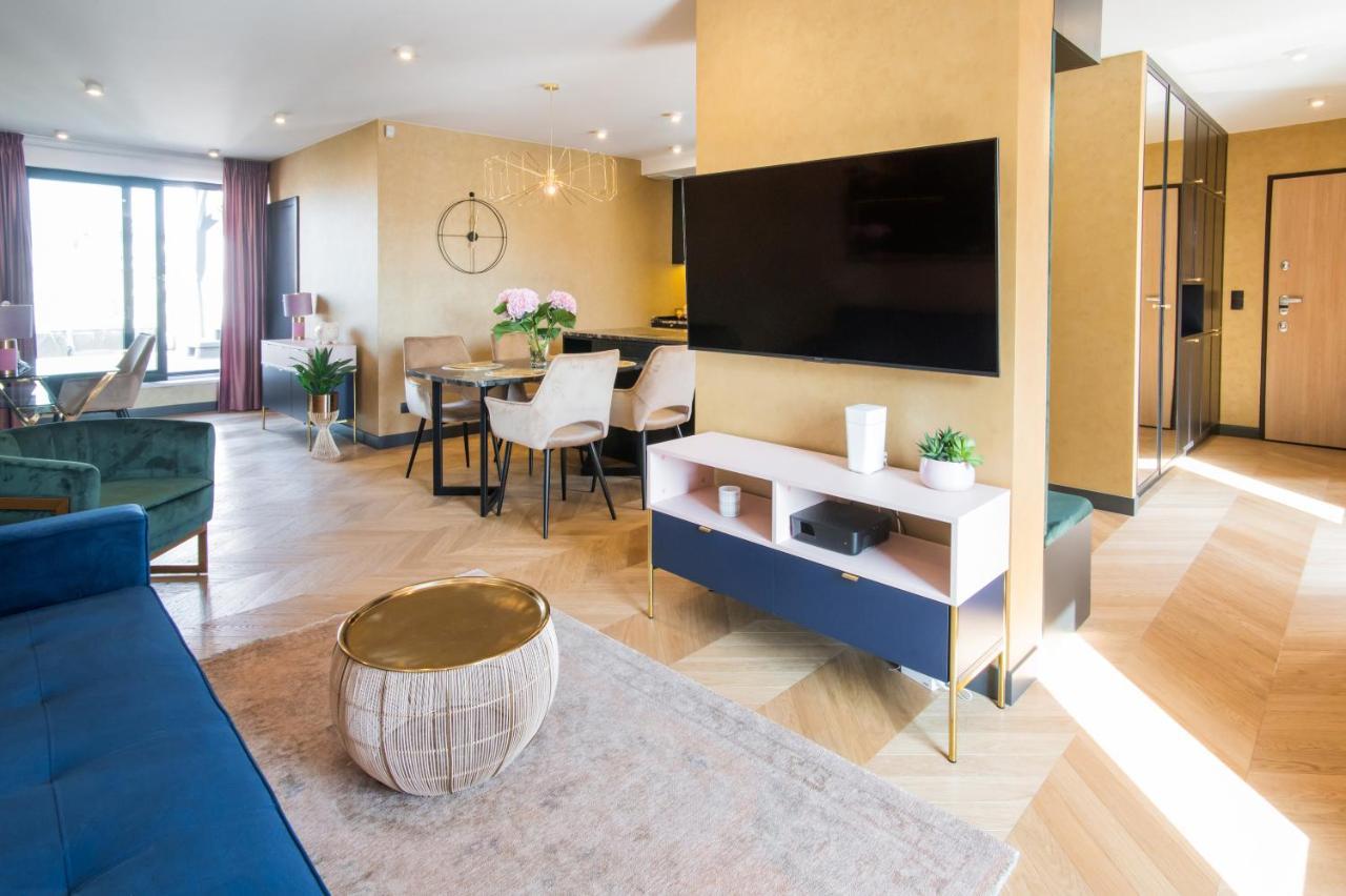 شقة Luksusowy Penthouse Z Jacuzzi I Widokiem Na Morze غدينيا المظهر الخارجي الصورة